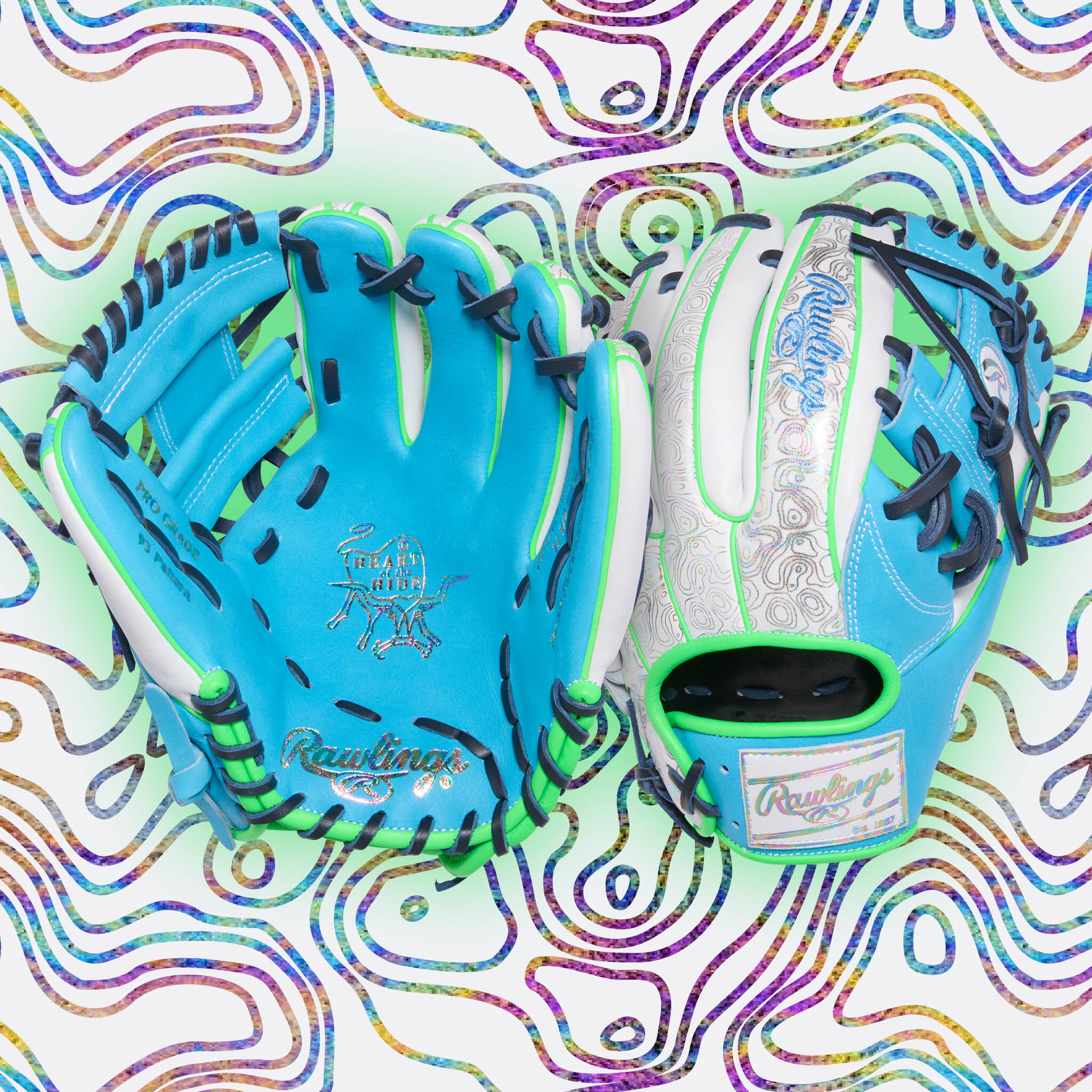 Rawlings HOH ColorSync 10 GeoPrint 11.5-Inch Glove