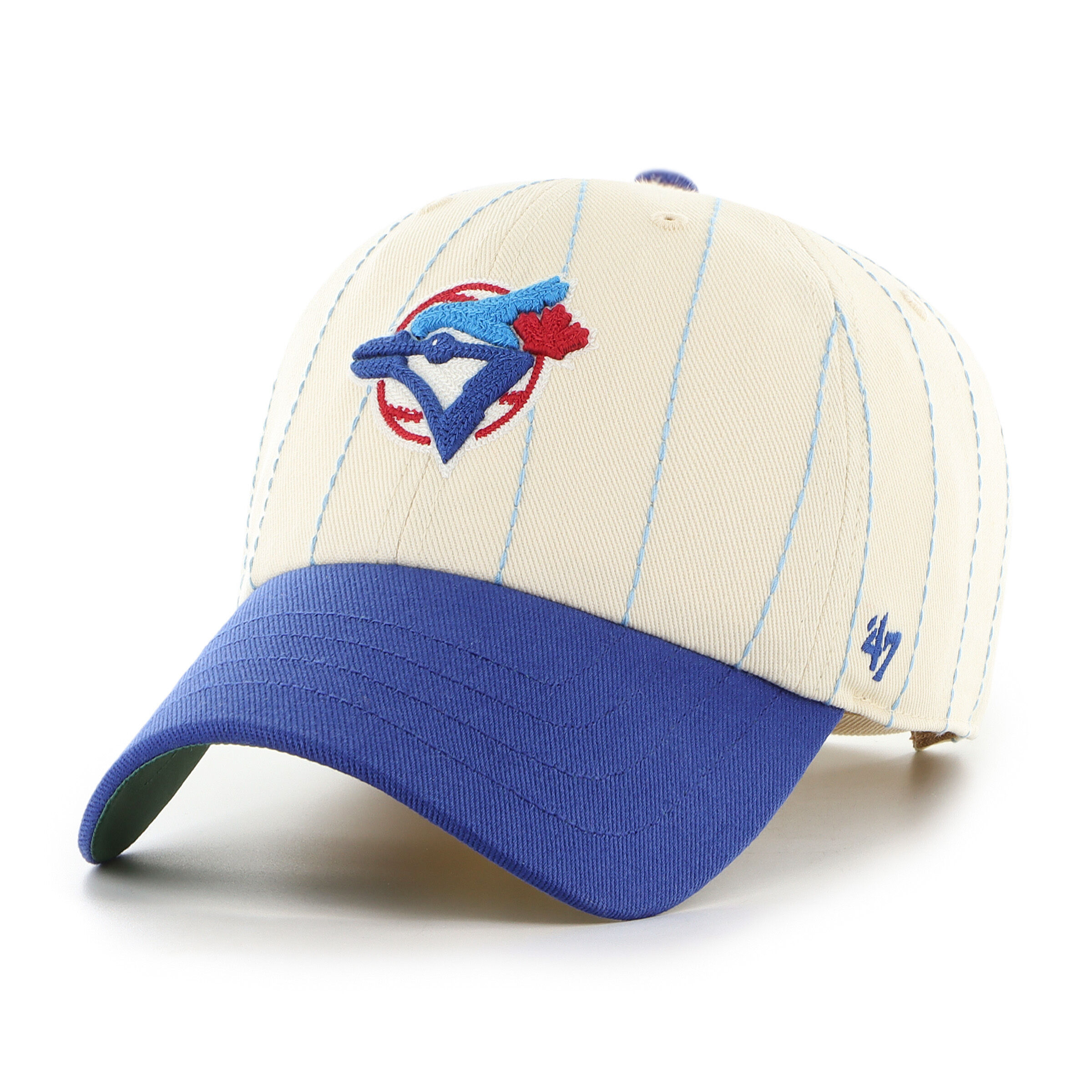 Toronto Blue Jays Rawlings '47 Brand Pinstripe Clean Up Hat