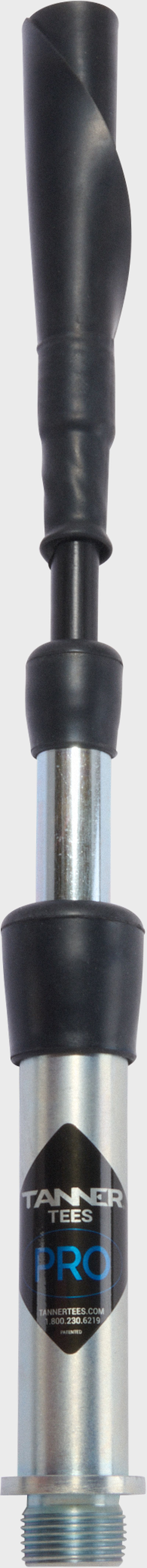 A low ball Tanner Tees Pro batting tee stem with flextop