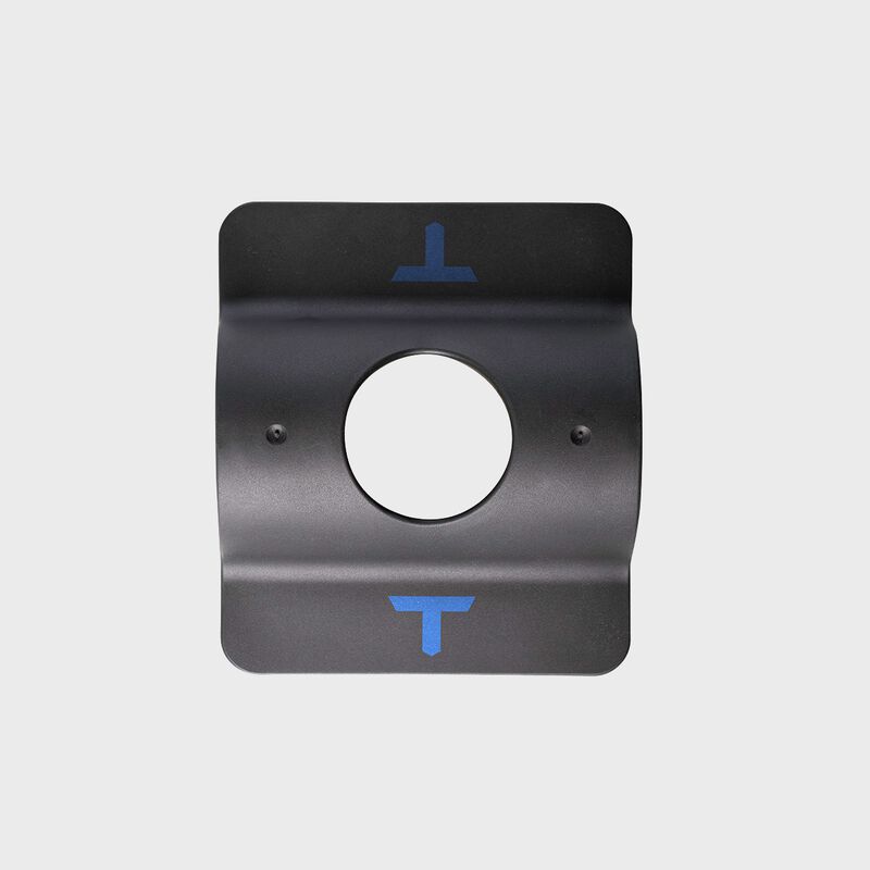 Top of a black Tanner Tees T-Weight