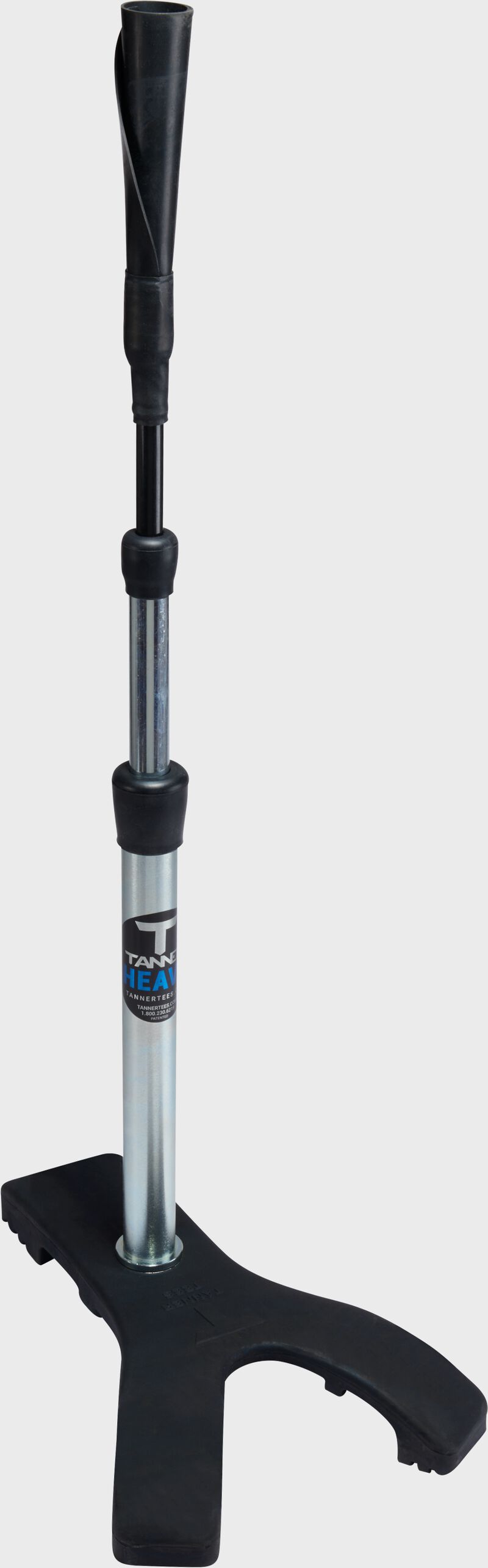 An adult size Tanner Tees Heavy batting tee